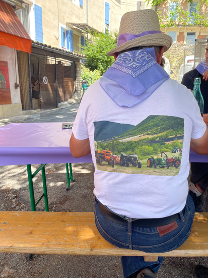 agriculteur t-shirt fête des moissons