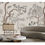 Miniature : Papier peint fresque Asie, Papier peint panoramique forêt, Papier peint panoramique luxe, wall art