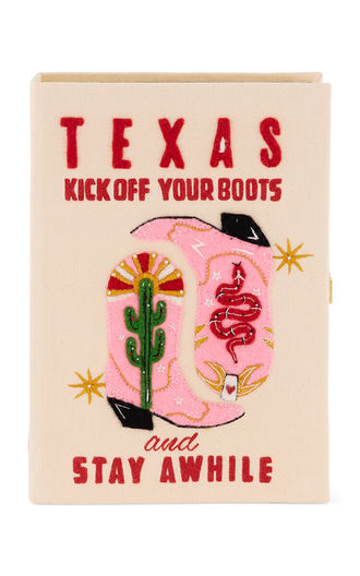 TEXAS BOOTS _MLLE MOUNS ILLUSTRATION X OLYMPIA LE TAN