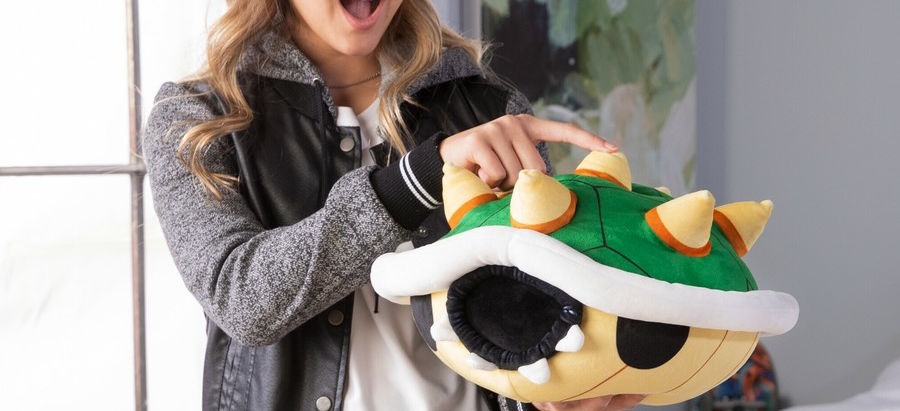 Super Wario Bowsers Shell Plush