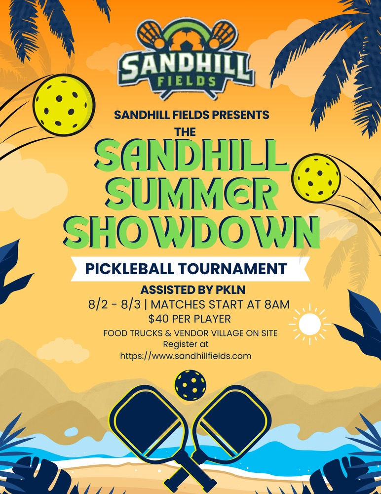 Sandhill Summer Showdown Pickleball Tournament 