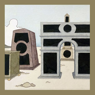 Damien Nicolas Roux - DNR - watercolour