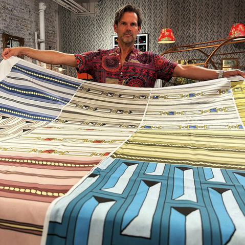 DNR X SAVED Wallpaper & Fabrics Collection.