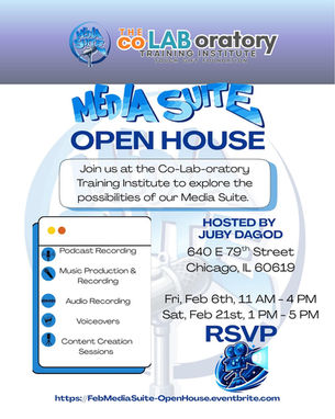 Media Suite Open House: Explore. Create. Record. Produce.