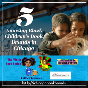 5 AMAZING BLACK CHILDREN'S BOOK BRANDS IN CHICAGO