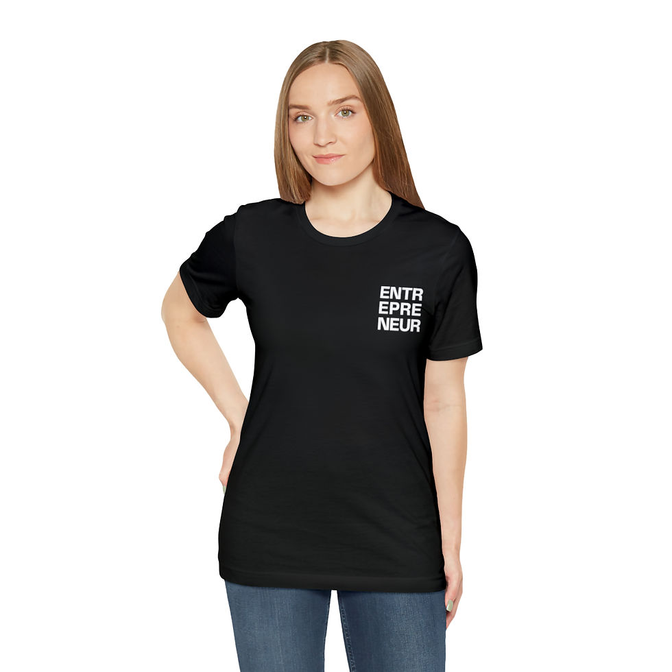 Thumbnail: ENTREPRENEUR Dark / Unisex Jersey Short Sleeve Tee