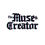 Thumbnail: The Muse & Creator Sticker - Black