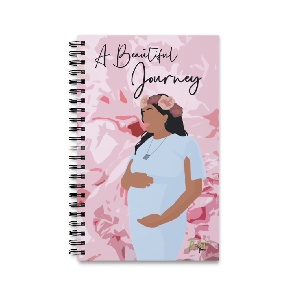 A Beautiful Journey Spiral Journal