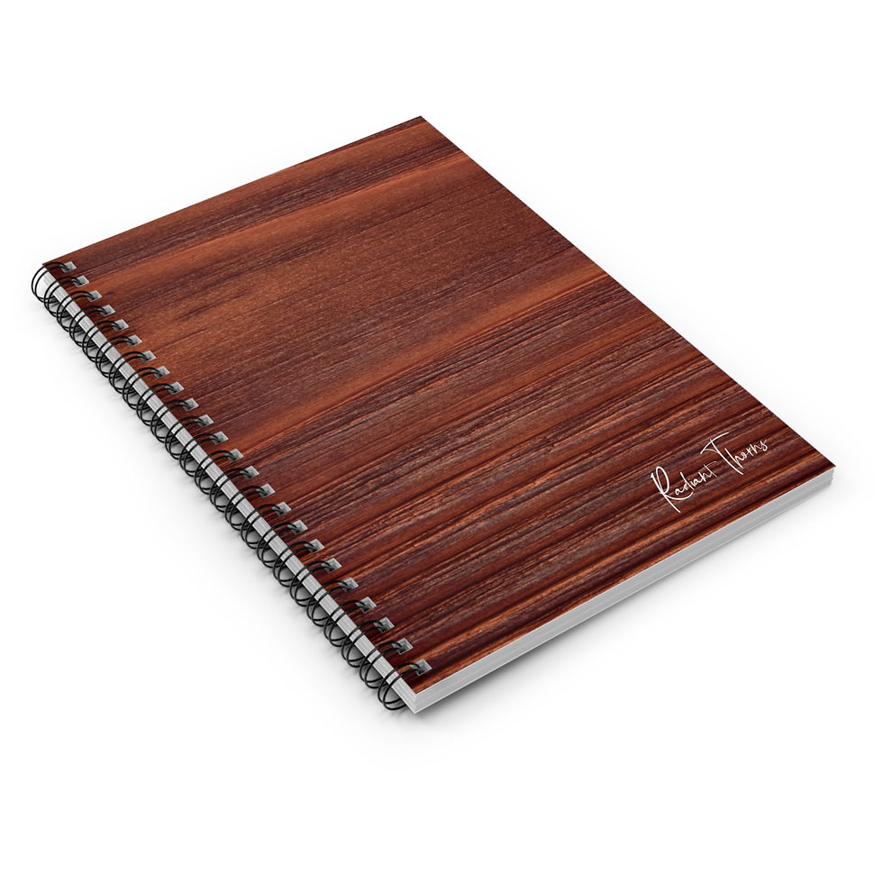 Thumbnail: Walnut Wood Spiral Journal