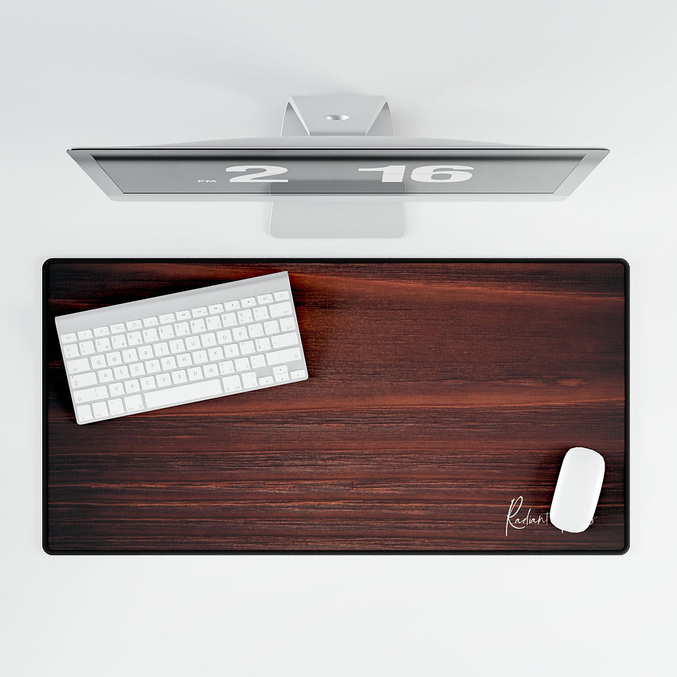 Thumbnail: Walnut Wood Desk Mat
