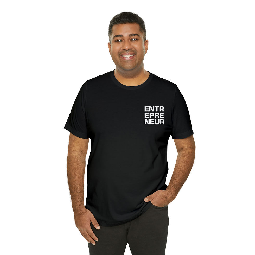 Thumbnail: ENTREPRENEUR Dark / Unisex Jersey Short Sleeve Tee