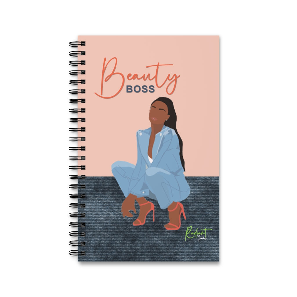 Beauty Boss Spiral Journal