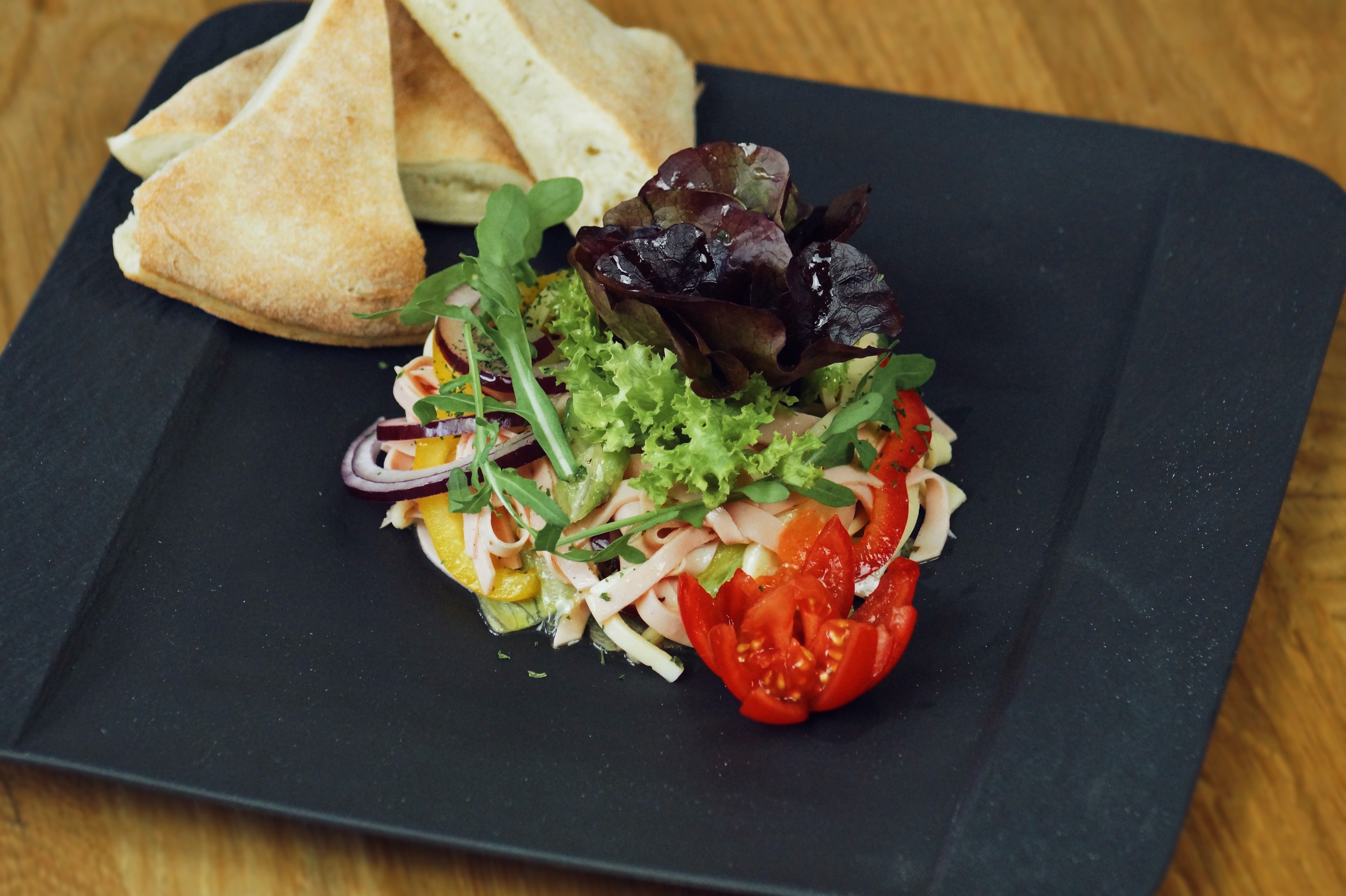 Arranged Food and Objects