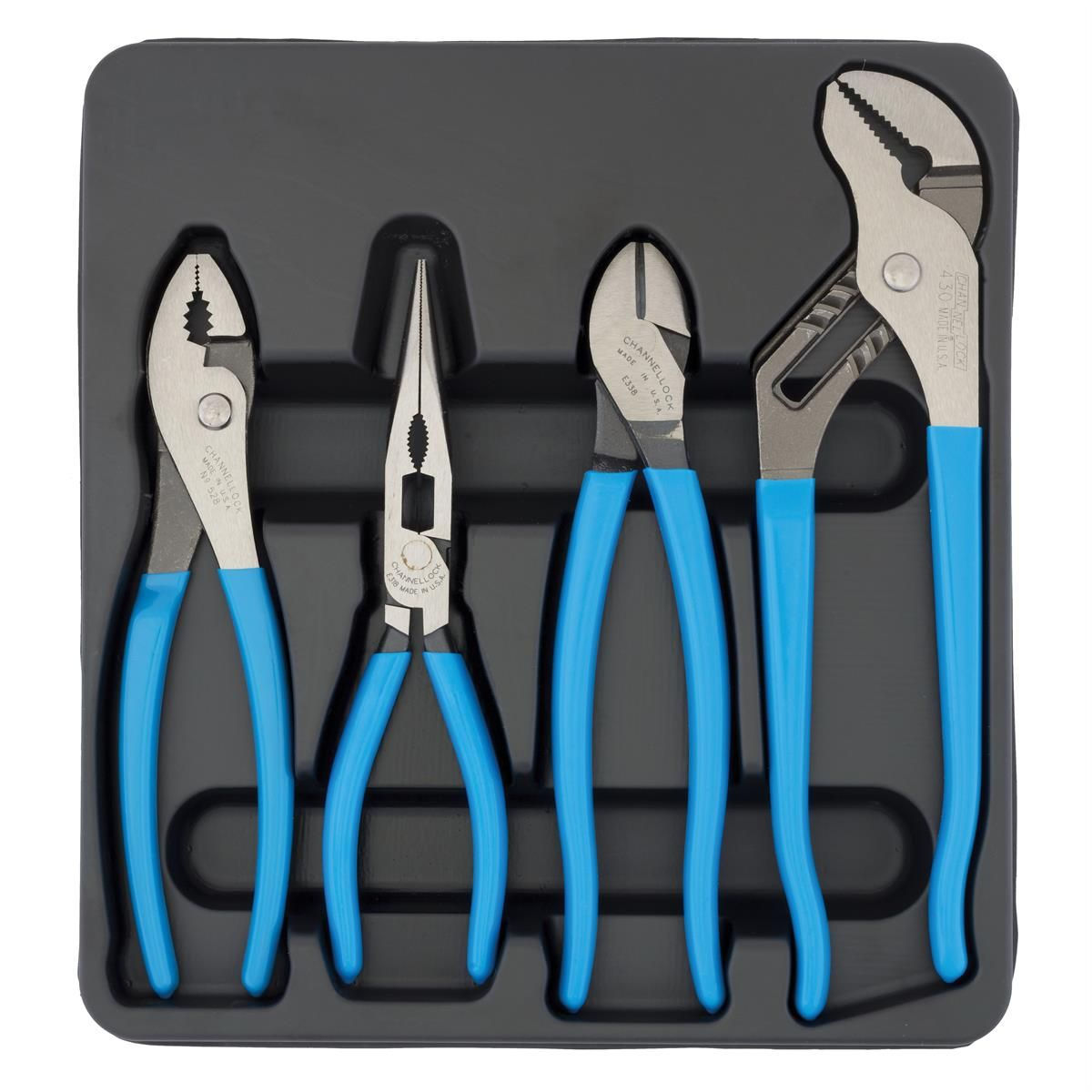Channellock 4PC Pro's Choice Plier Set