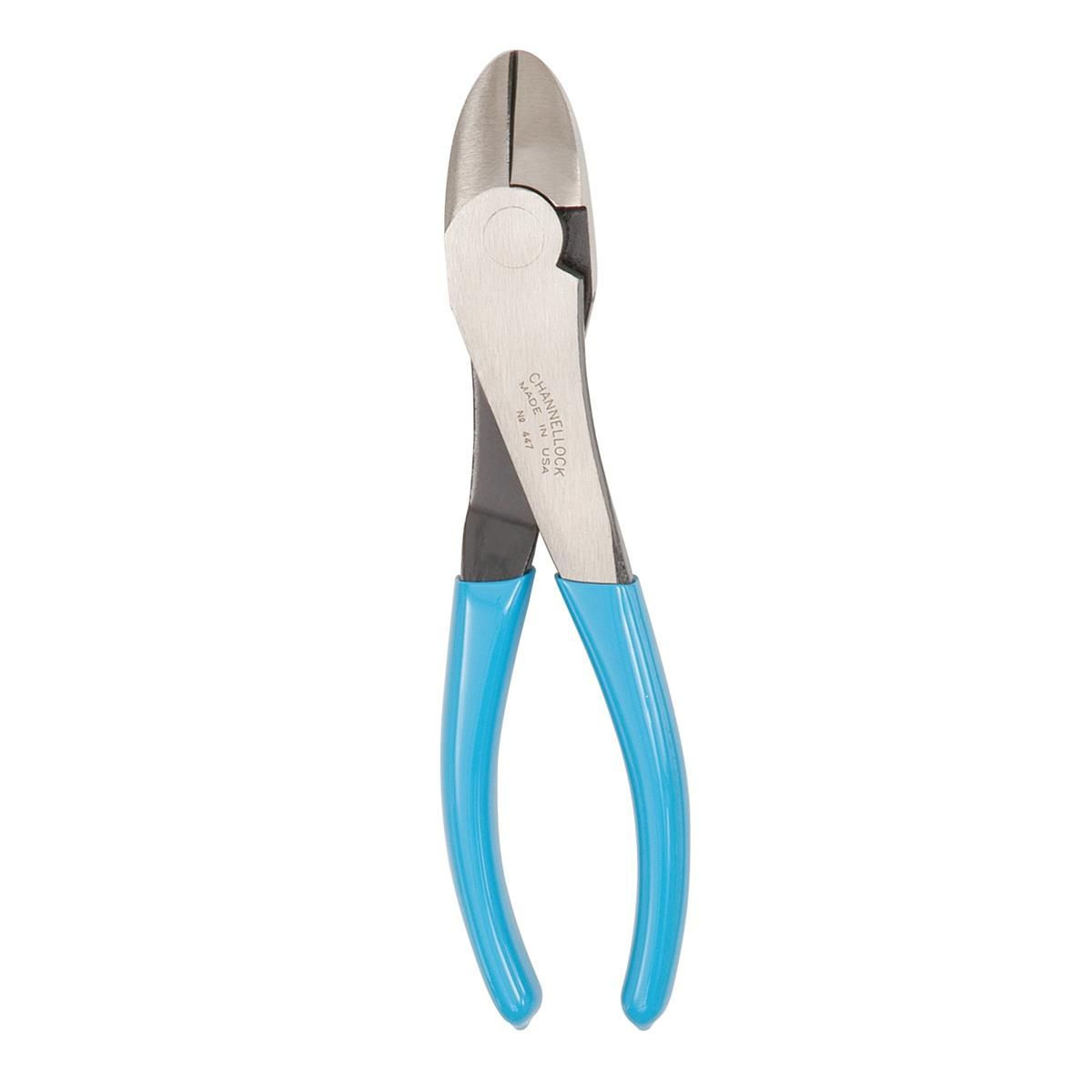 Channellock 8" HIGH LEVERAGE CURVED DIAG LAP JOINT CUTTING PLIERS