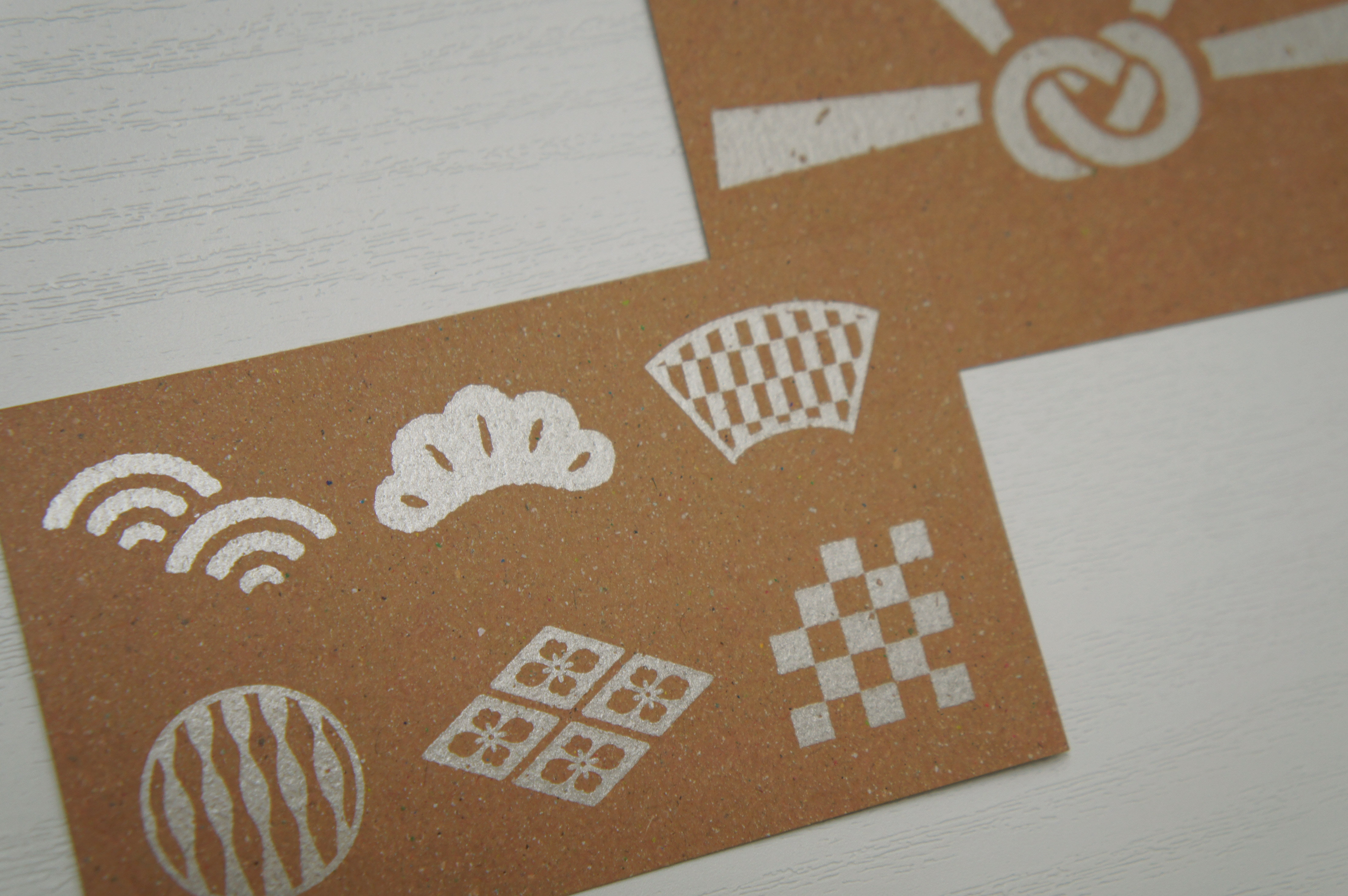 91 55 gaクラフトボードfs アース こだわり名刺通販