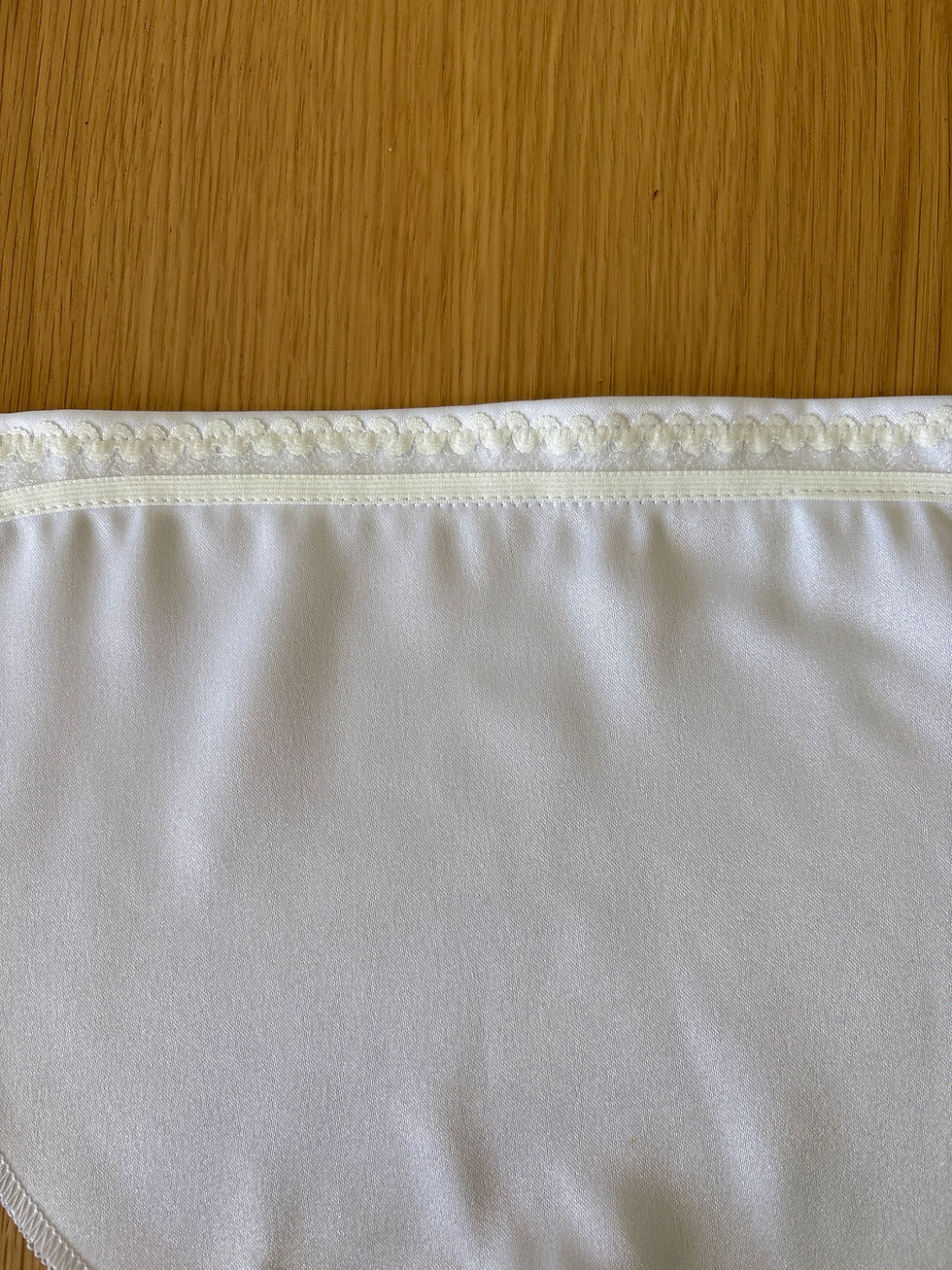 Miniature : Top blanc dentelle crème