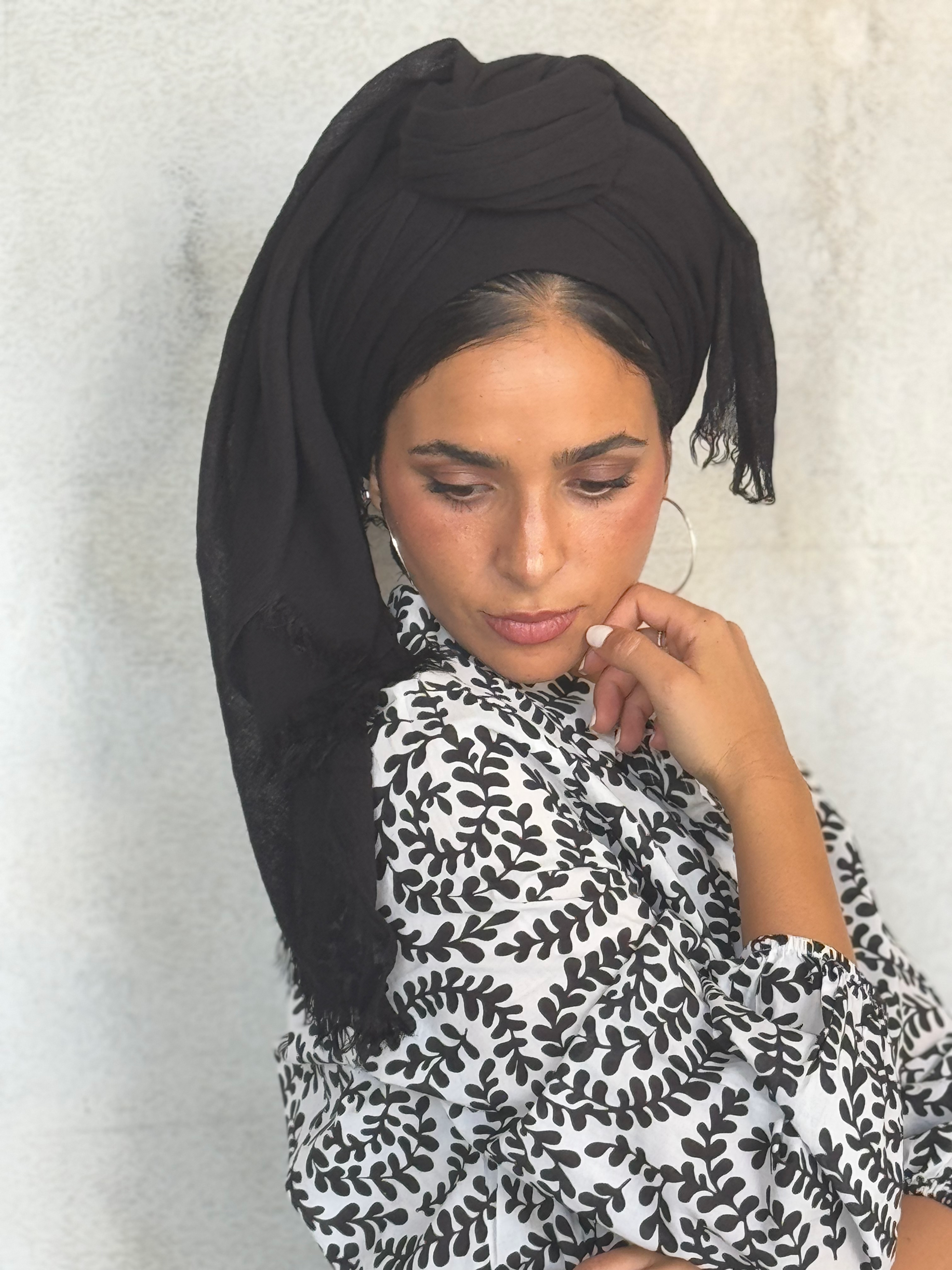 Quick Style לונג שחור