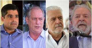 Dobradinha Ciro e ACM Neto bate Lula e Wagner na Bahia