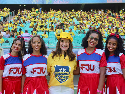 "3°edição do Driblando a fome foi um show de solidariedade” celebrou deputada federal Rogéria Santos