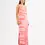 Miniaturbild: FLUID CAMISOLE DRESS LAURETTE I FLAMINGO COMBO - RABENS SALONER