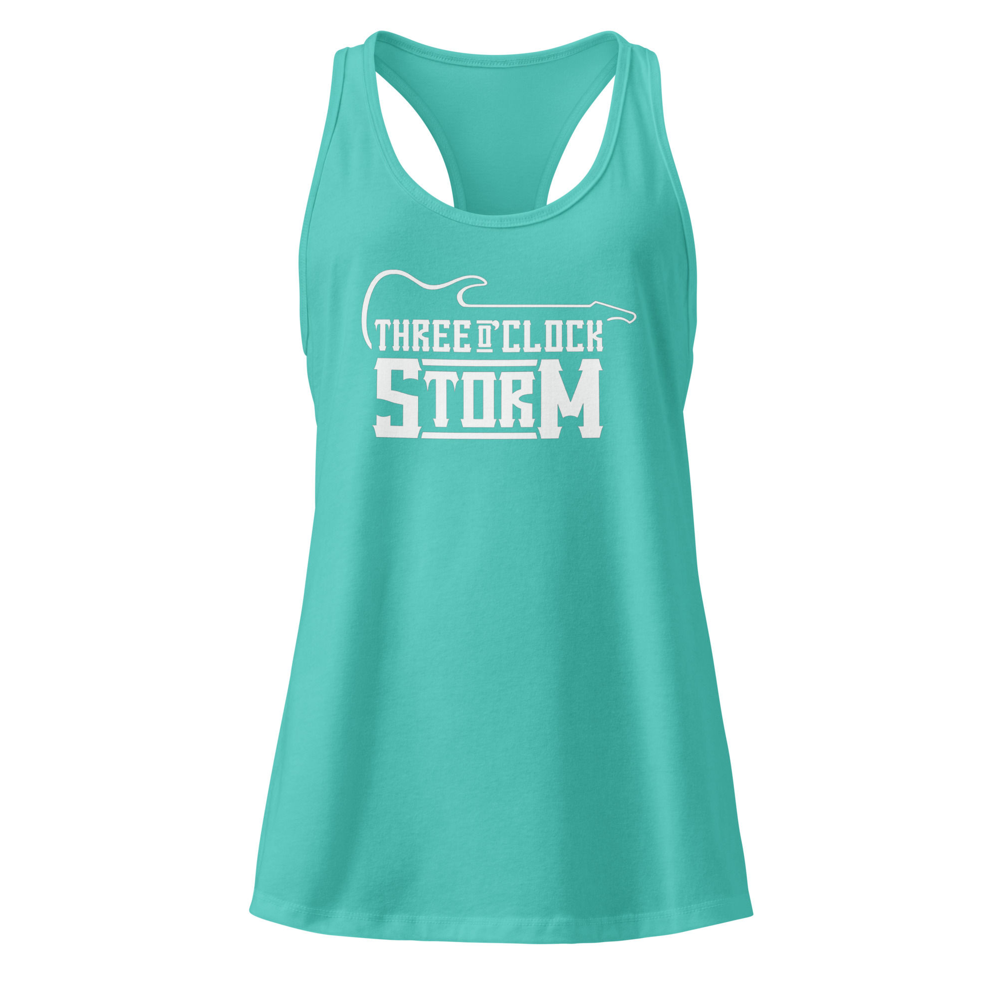 Women’s fitted racerback tank top