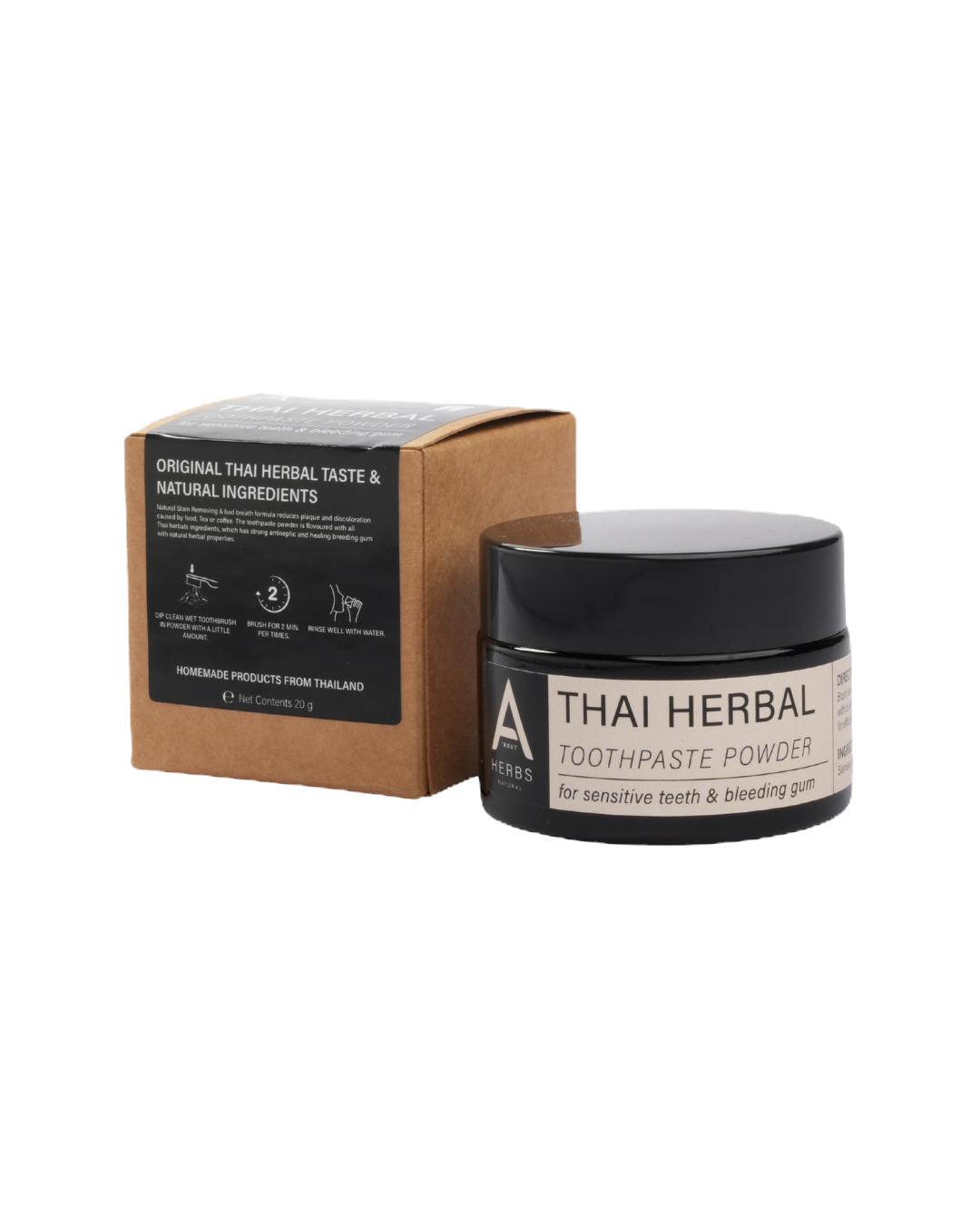Toothpaste Powder | ผงยาสีฟันสมุนไพร (20 g)