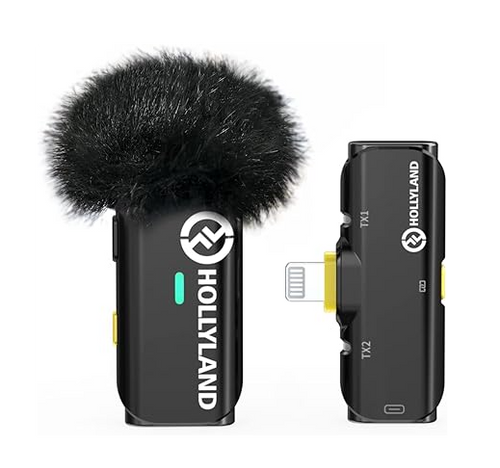 Hollyland Lark C1 SOLO Wireless Microphone - Lightning