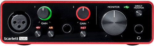 Focusrite Scarlett Solo (3rd Generation) | Audio-Wave
