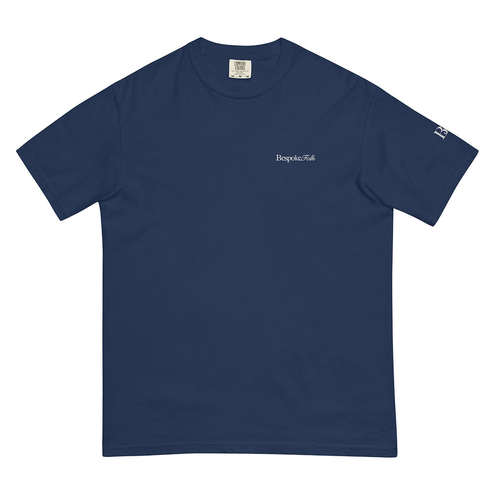 Thumbnail: Bespokefolk garment-dyed heavyweight t-shirt