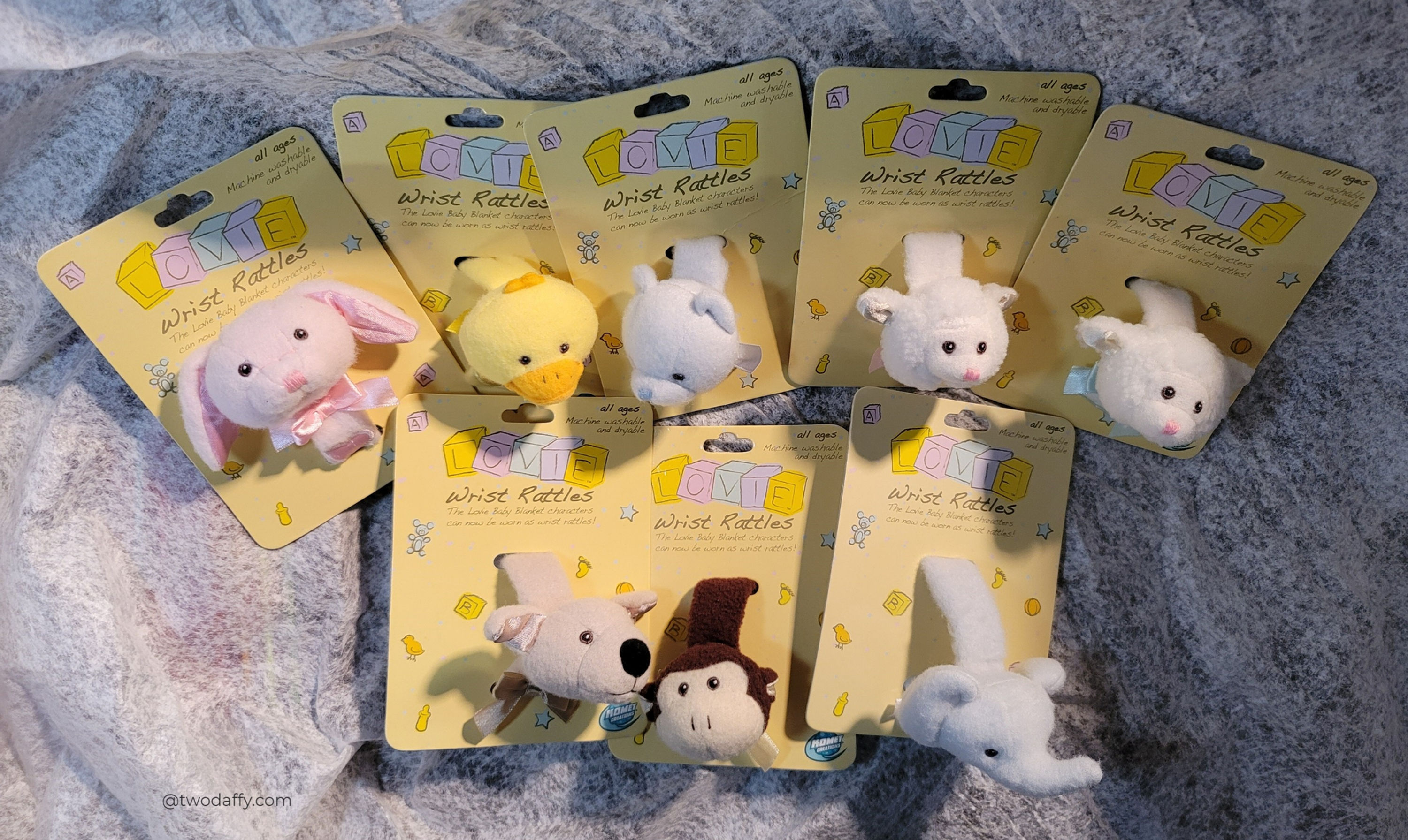 Lovies Wrist Rattles