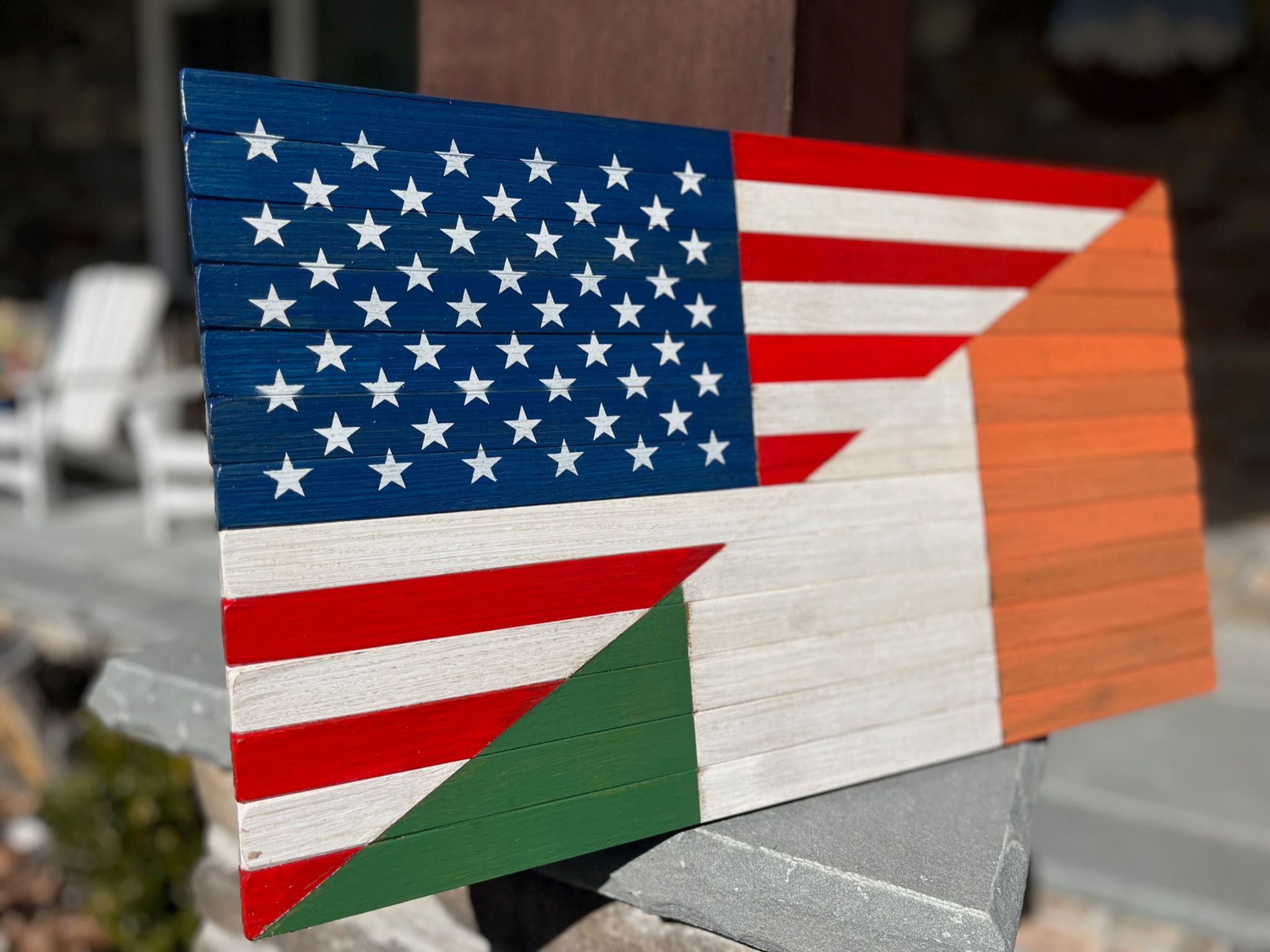 Irish American Flag (Medium)