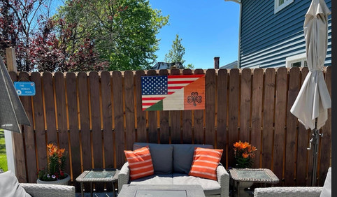 Irish American MD Porch