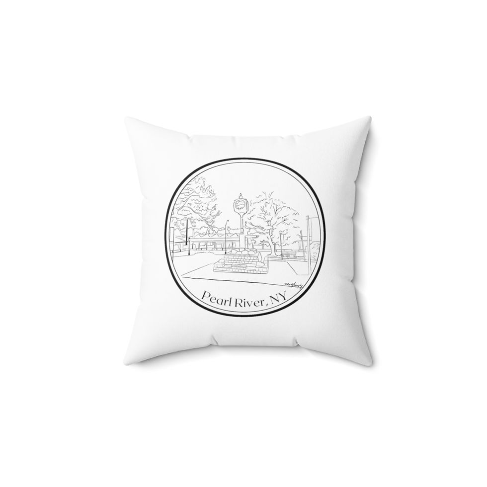 Pearl River Square Pillow
