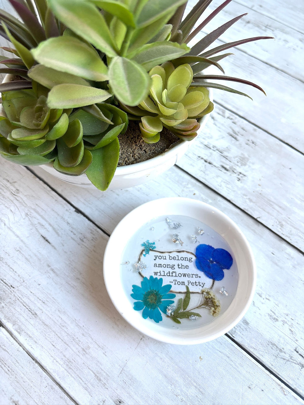 Thumbnail: Wildflowers Trinket Dishes