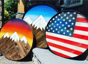 Round Barrel Art