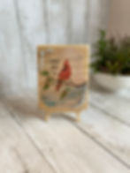 Thumbnail: Cardinal Shelf Art