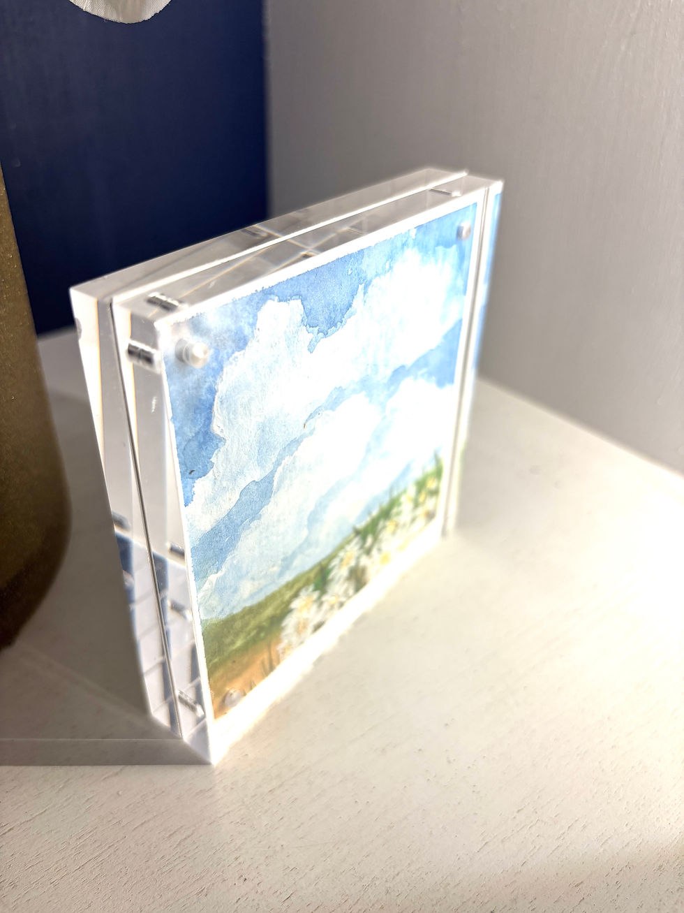 Thumbnail: Whimsical Daisies | Original Watercolor