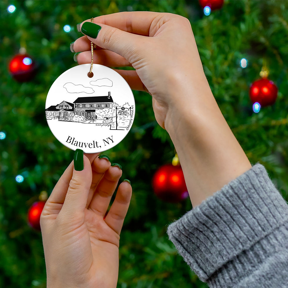 Thumbnail: Blauvelt Library Ornament* 