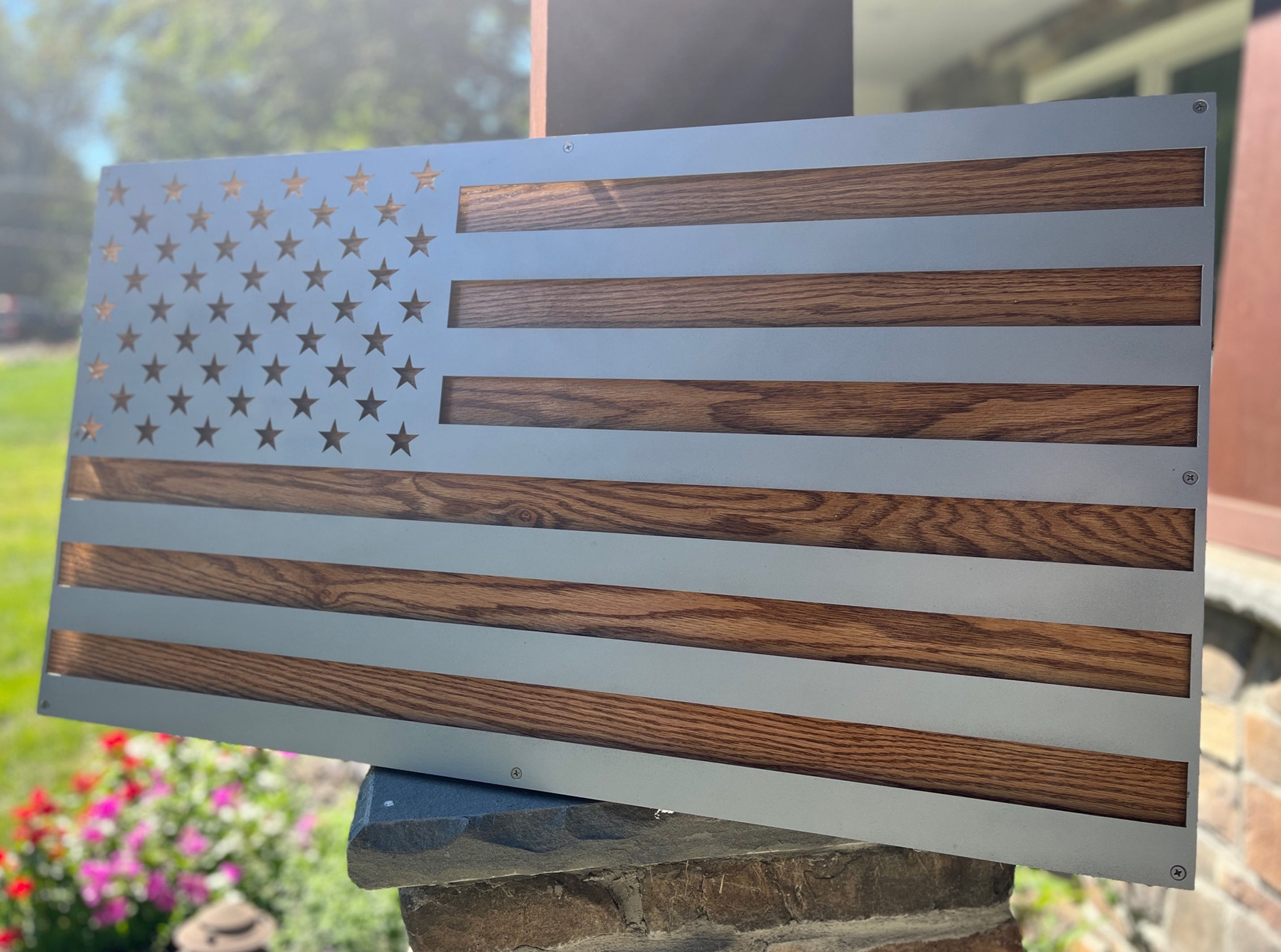 The Steel Flag - Light Panel