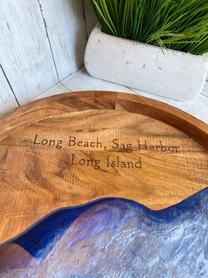 Long Beach Sag Harbor Sea Glass Ocean Tray