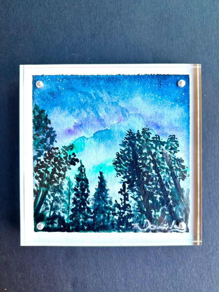 Thumbnail: Looking Up | Original Watercolor