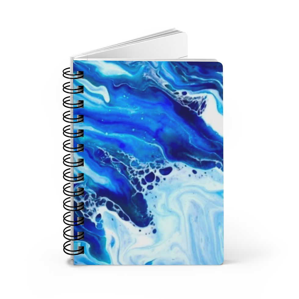 Thumbnail: Like Water - Spiral Notebook