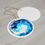 Thumbnail: Happiness Comes in Waves Ceramic Ornament
