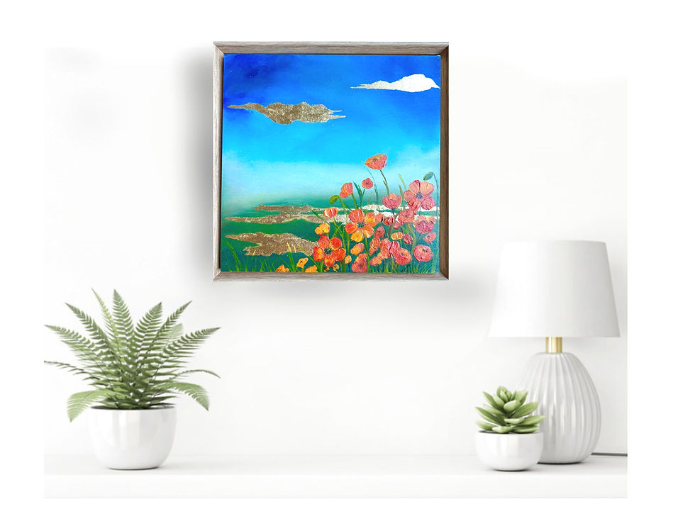 Thumbnail: Abstract Poppies - Paired Collection