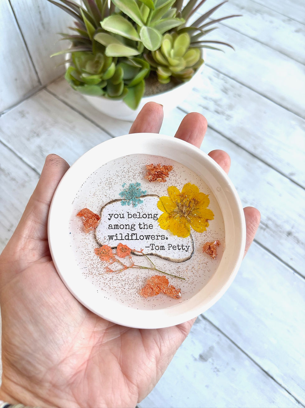 Thumbnail: Wildflowers Trinket Dishes