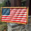 Thumbnail: Framed Wavy American Flag (Medium)