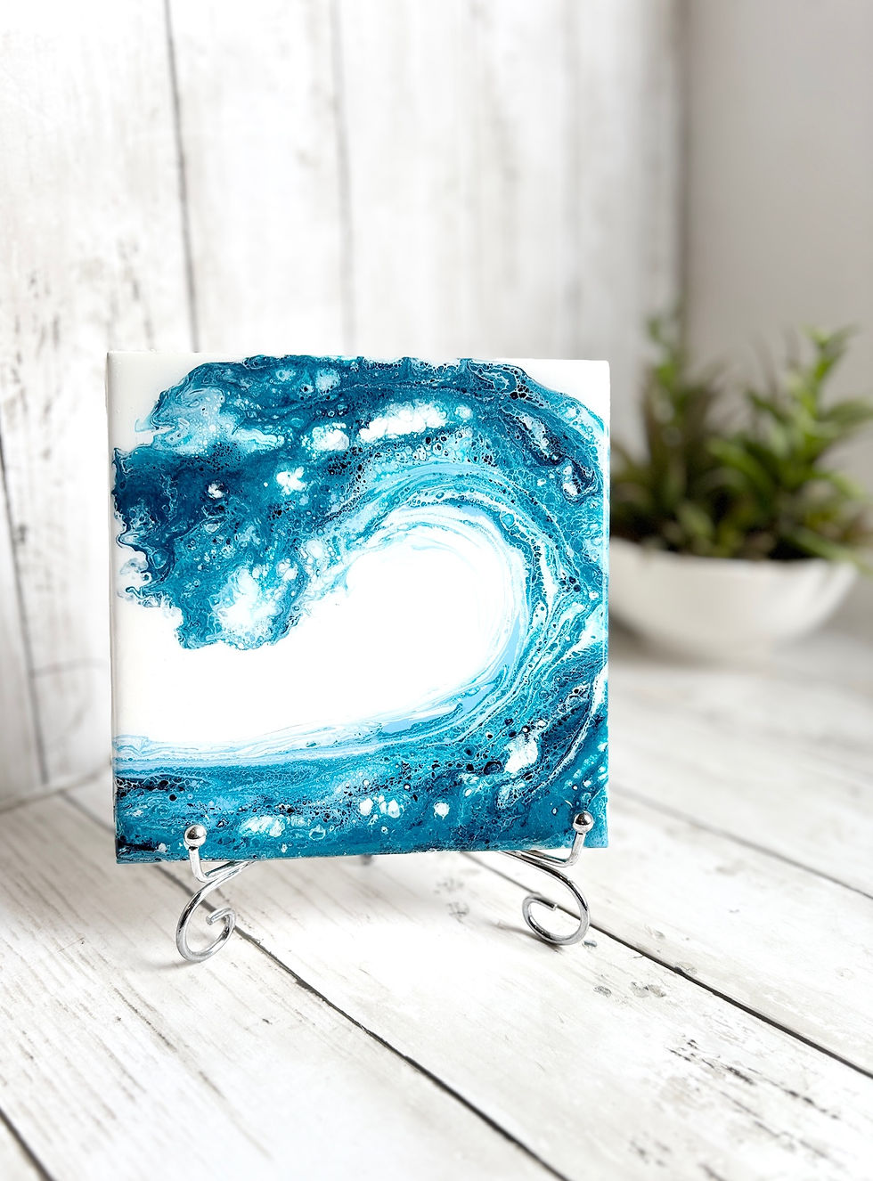 Thumbnail: Wave of Blue Tile Art
