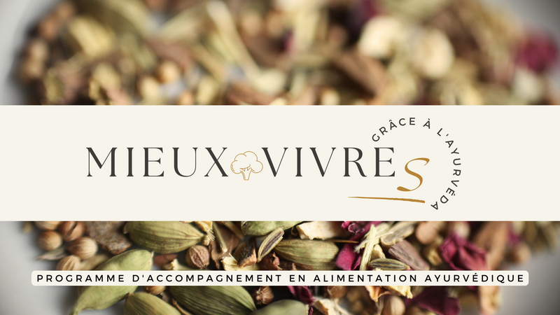 Logo du programme d'accompagnement en alimentation ayurvédique Mieux Vivres