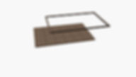 PM avec rebord pour socles 30x15 de 60x60mm